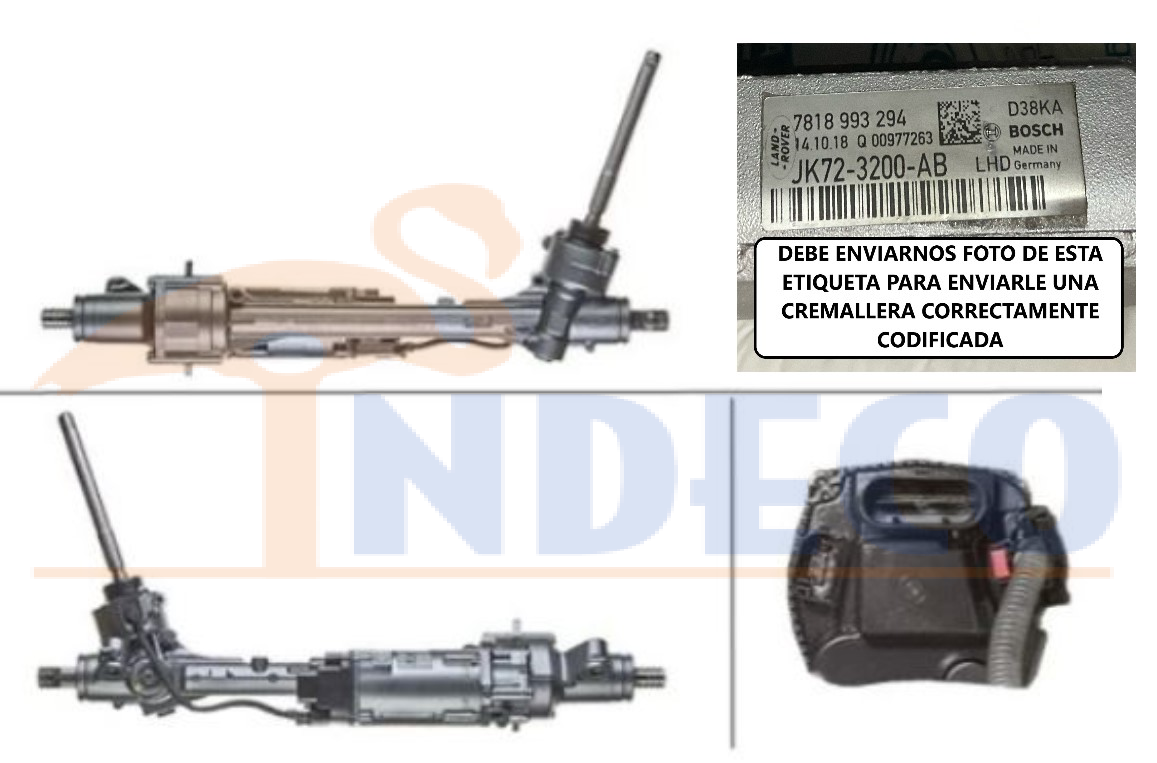 Engranaje de dirección