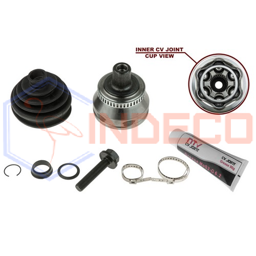 Juego de articulación, árbol de transmisión