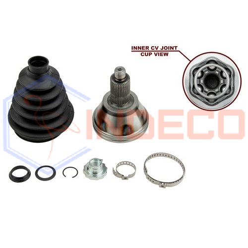 Juego de articulación, árbol de transmisión