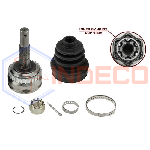 Juego de articulación, árbol de transmisión