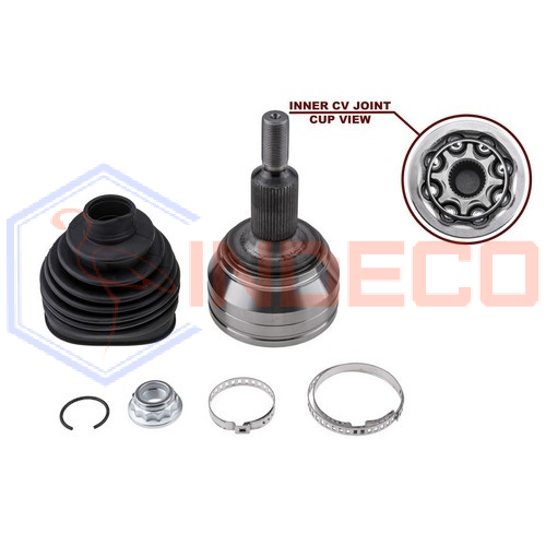 Juego de articulación, árbol de transmisión